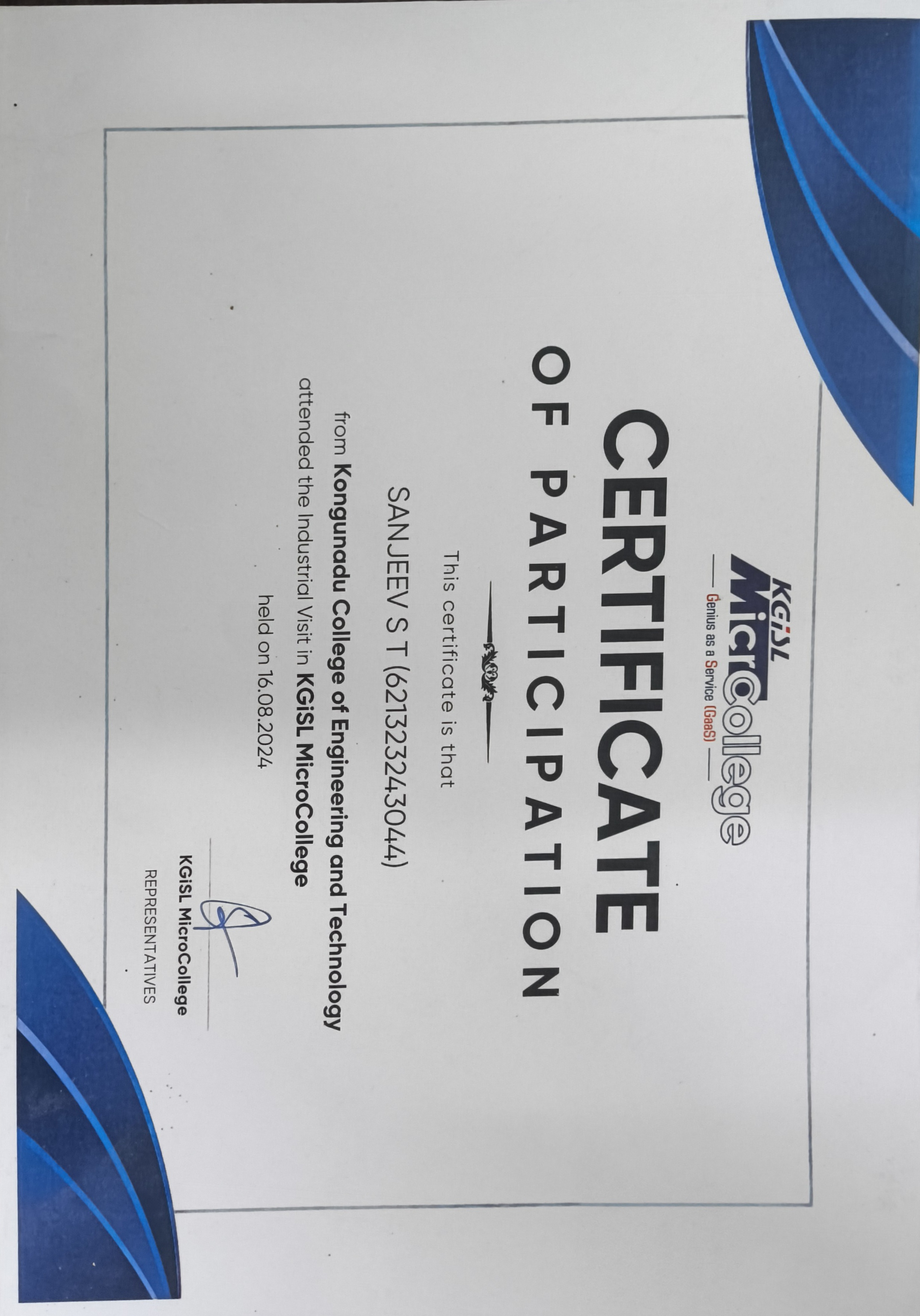 Certificate 15